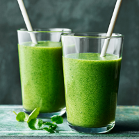 Pear and watercress smoothie